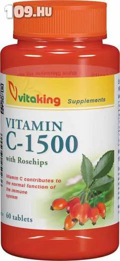 C-vitamin C-1500mg (60) tabletta  - Vitaking