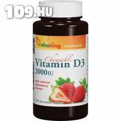 D3-Vitamin 2000NE (210) rágókapszula - Vitaking