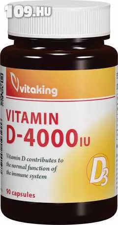 D3-Vitamin 4000NE (90) kapszula - Vitaking