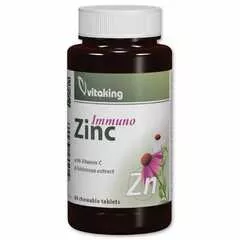 Cink Immuno 23mg(60) Rágótabletta - Vitaking