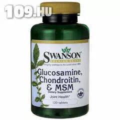 Glükozamin-Kondroitin-MSM (120) kapszula -Swanson